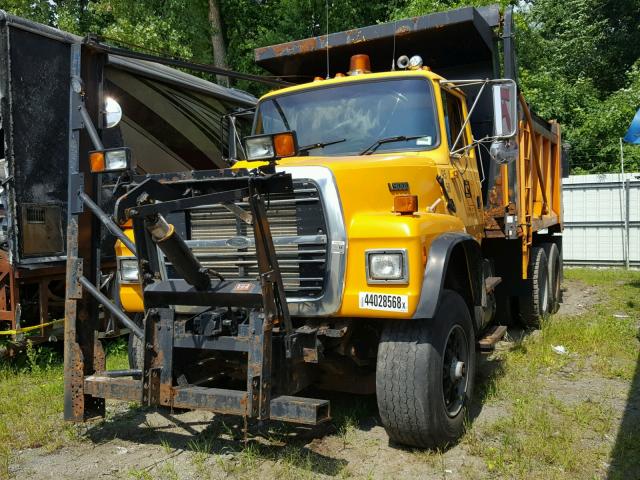 1FDZU90U5SVA34567 - 1995 FORD L-SERIES L YELLOW photo 2