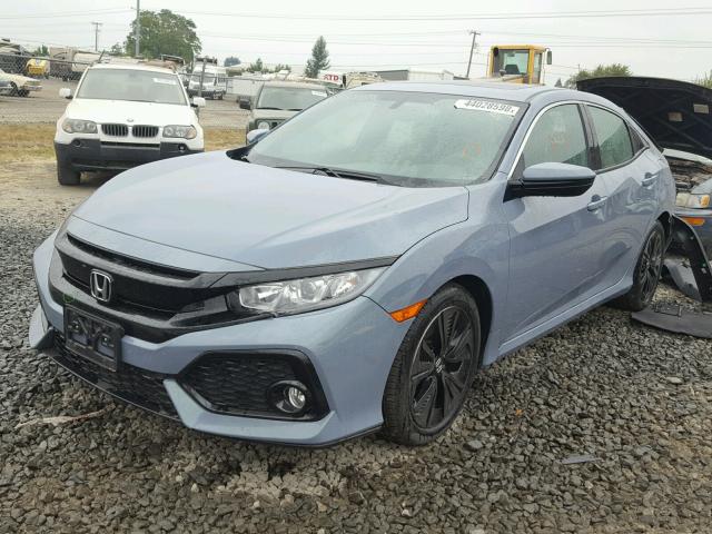 SHHFK7H79HU426487 - 2017 HONDA CIVIC EXL 蓝色 照片 2