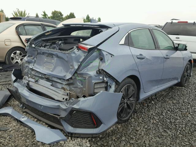 SHHFK7H79HU426487 - 2017 HONDA CIVIC EXL 蓝色 照片 4