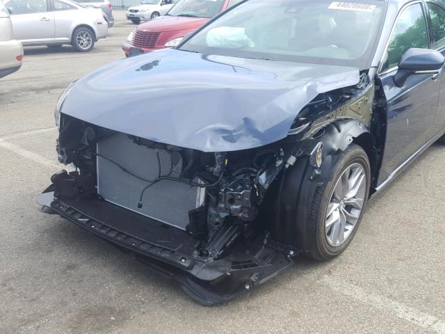 4T1BZ1FB5KU009698 - 2019 TOYOTA AVALON XLE BLUE photo 9