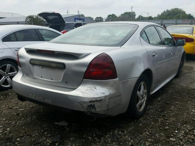 2G2WP522X41346735 - 2004 PONTIAC GRAND PRIX Gümüş foto 4