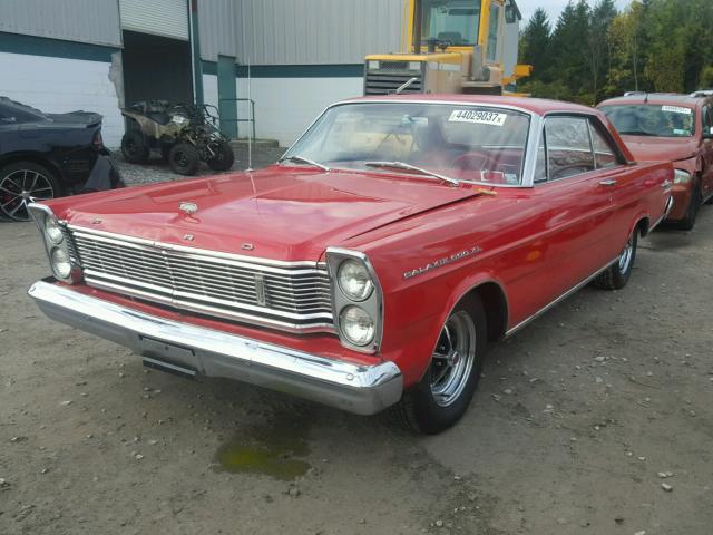 5U681110840 - 1965 FORD GALAXIE RED photo 2