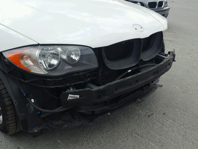 WBAUN1C50AVH81686 - 2010 BMW 128 I WHITE photo 10