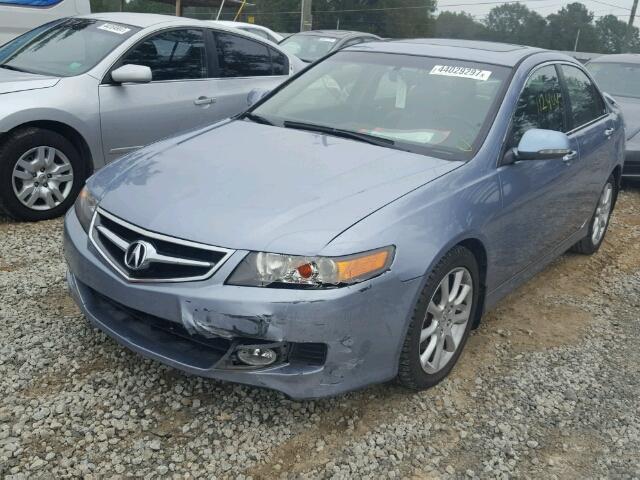 JH4CL96996C011728 - 2006 ACURA TSX BLUE photo 2