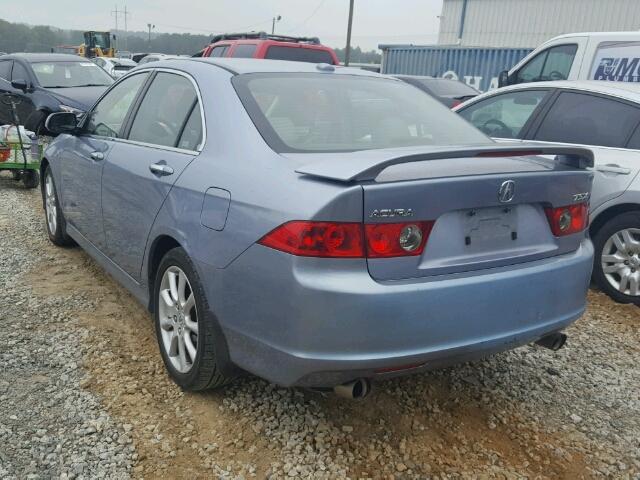 JH4CL96996C011728 - 2006 ACURA TSX BLUE photo 3