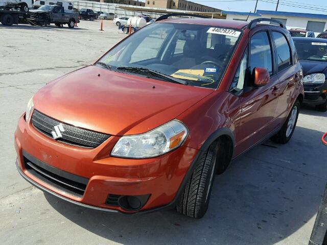 JS2YA413985103678 - 2008 SUZUKI SX4 ORANGE photo 2