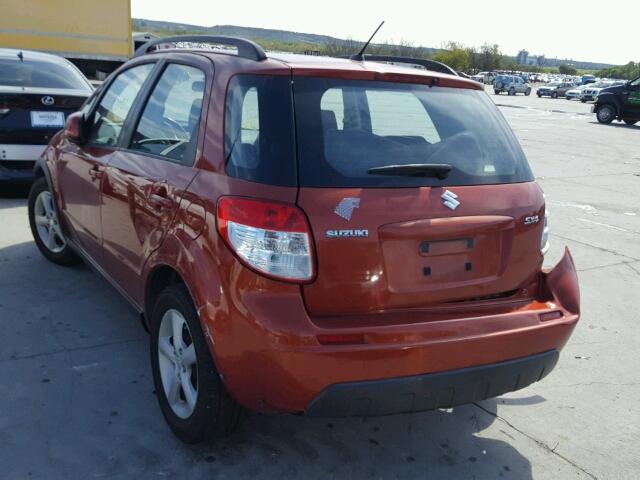 JS2YA413985103678 - 2008 SUZUKI SX4 ORANGE photo 3