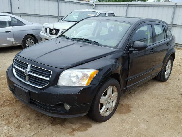 1B3HB48B37D147816 - 2007 DODGE CALIBER SX BLACK photo 2