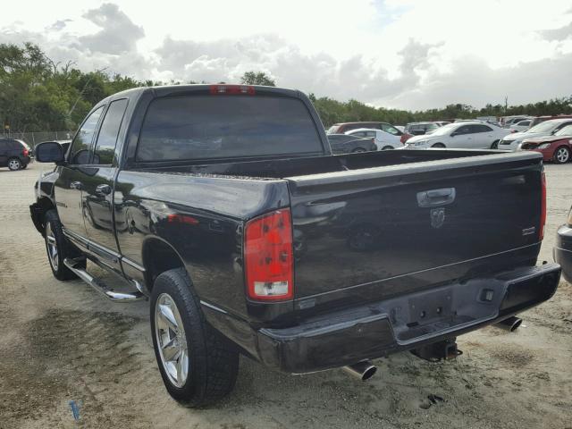 1D7HA18296S550053 - 2006 DODGE RAM 1500 BLACK photo 3