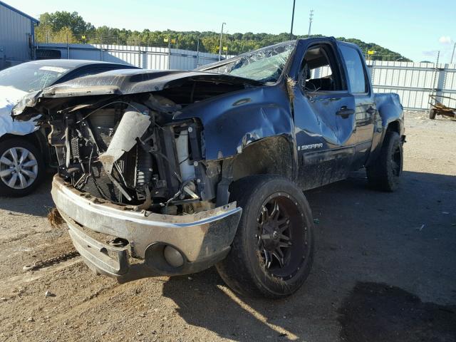 3GTEK13J28G267772 - 2008 GMC SIERRA K15 BLACK photo 2