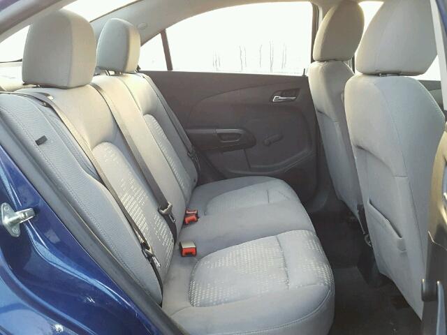 1G1JB5SH1C4215925 - 2012 CHEVROLET SONIC LS 蓝色 照片 6