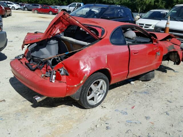 JT2ST87N6M0081357 - 1991 TOYOTA CELICA GT RED photo 4
