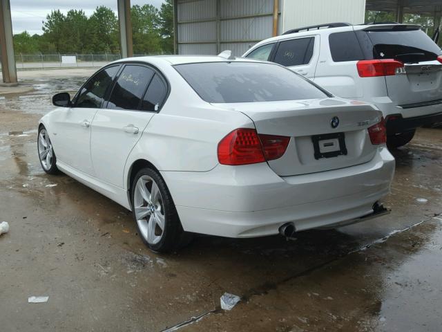 WBAPM7C56AE192142 - 2010 BMW 335 I WHITE photo 3