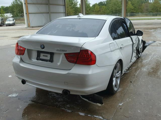 WBAPM7C56AE192142 - 2010 BMW 335 I WHITE photo 4