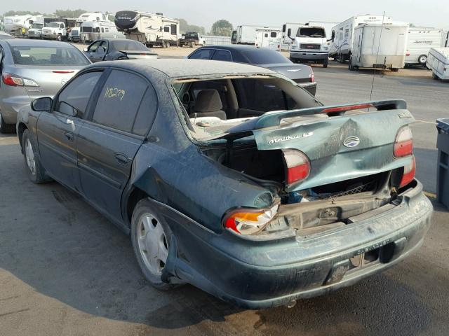 1G1NE52J3Y6249579 - 2000 CHEVROLET MALIBU LS Yaşıl foto 3