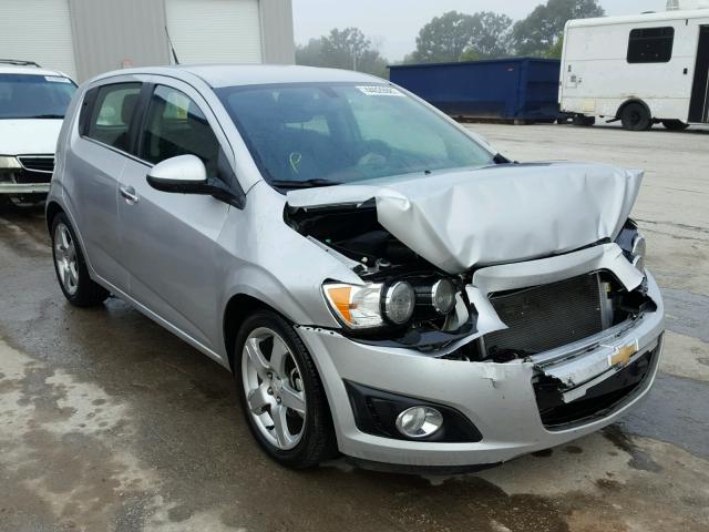 1G1JE6SB4E4211315 - 2014 CHEVROLET SONIC LTZ SILVER photo 1