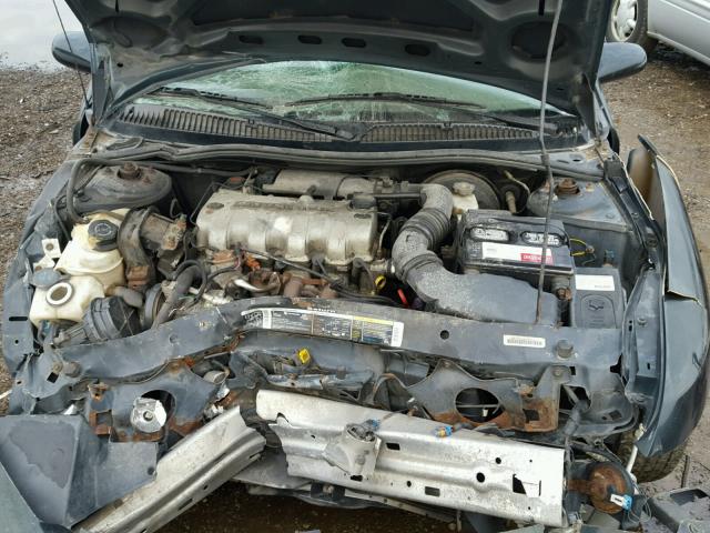 1G8ZH52862Z124489 - 2002 SATURN SL1 GREEN photo 7