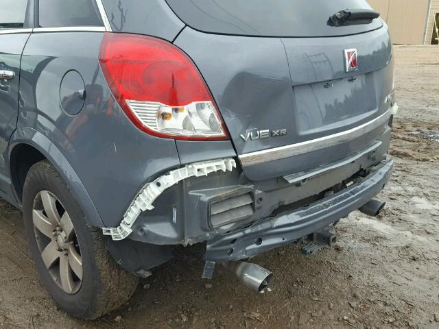 3GSDL63778S644222 - 2008 SATURN VUE XR CHARCOAL photo 9