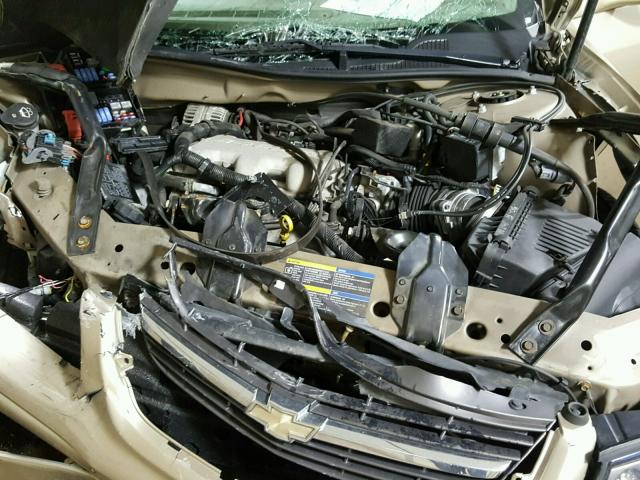 2G1WF52E659178399 - 2005 CHEVROLET IMPALA TAN photo 7