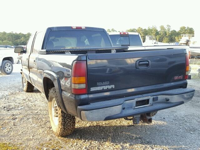 1GTGK13U93F137856 - 2003 GMC SIERRA BLACK photo 3