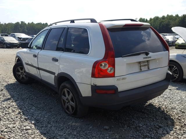 YV4CY592461279640 - 2006 VOLVO XC90 WHITE photo 3