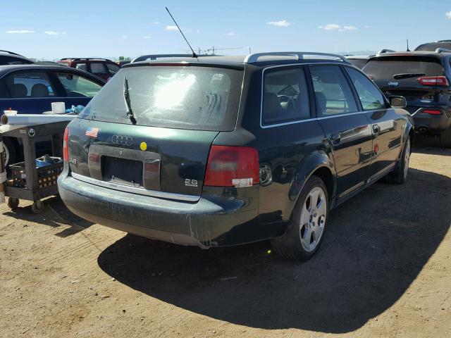 WAULH64B11N133646 - 2001 AUDI A6 2.8 AVA GREEN photo 4