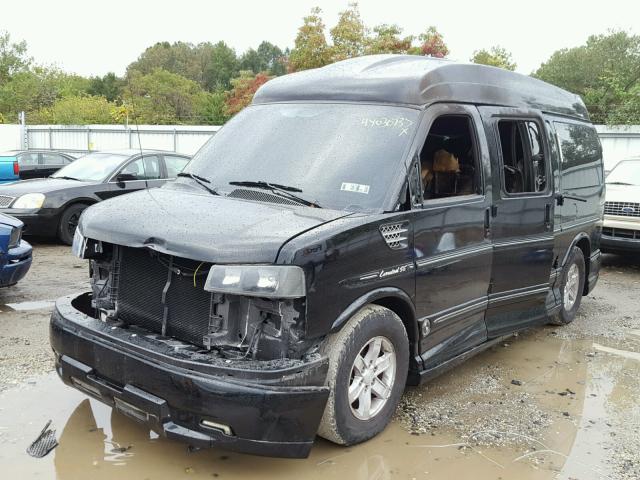 1GDS7DC48E1154513 - 2014 GMC SAVANA RV BLACK photo 2