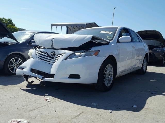 4T1BE46K47U715632 - 2007 TOYOTA CAMRY NEW WHITE photo 2