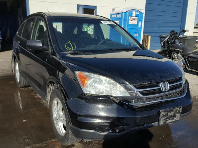 5J6RE4H52BL076542 - 2011 HONDA CR-V EX შავი ფოტო 1