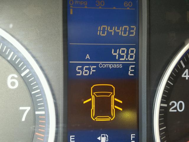 5J6RE4H52BL076542 - 2011 HONDA CR-V EX შავი ფოტო 8