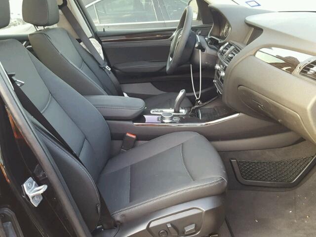 5UXWZ7C30H0X39104 - 2017 BMW X3 SDRIVE2 BLACK photo 5