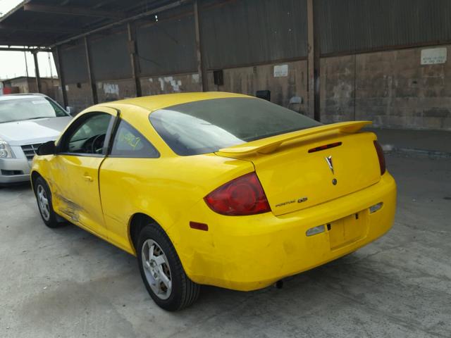 1G2AL15F677367389 - 2007 PONTIAC G5 YELLOW photo 3