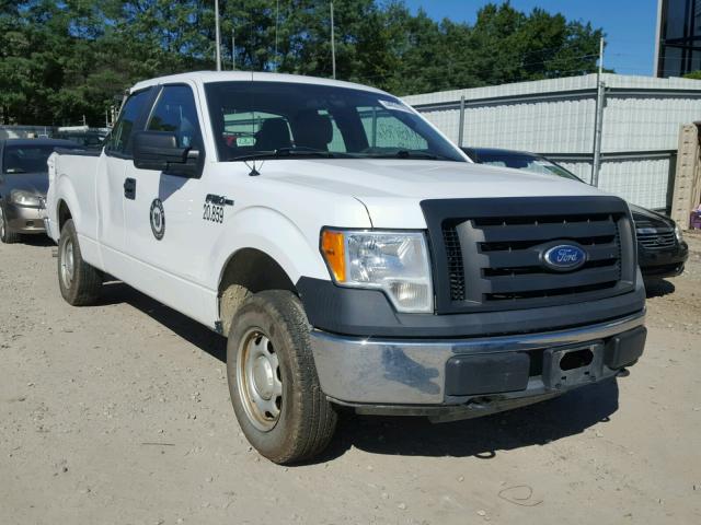 1FTEX1EW1AFD21791 - 2010 FORD F150 SUPER WHITE photo 1