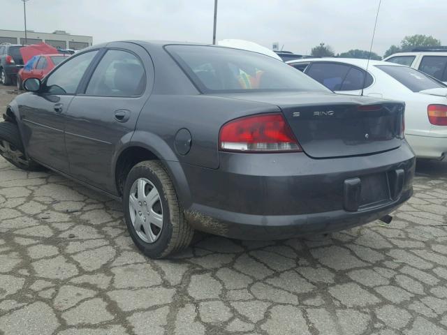 1C3EL46X14N187190 - 2004 CHRYSLER SEBRING BROWN photo 3