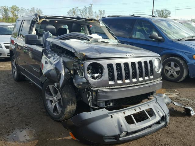 1C4NJPFAXGD612415 - 2016 JEEP PATRIOT LA GRAY photo 1