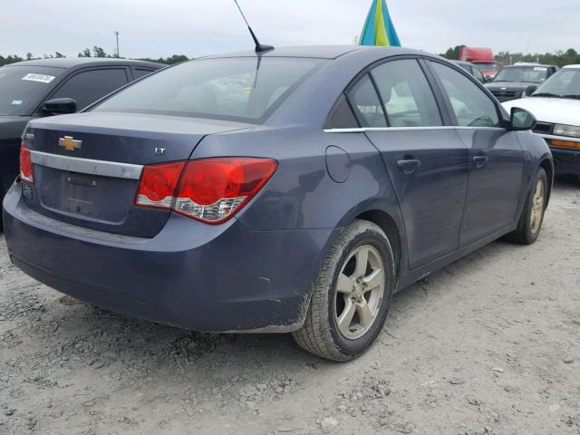 1G1PC5SB7D7246924 - 2013 CHEVROLET CRUZE LT BLUE photo 4