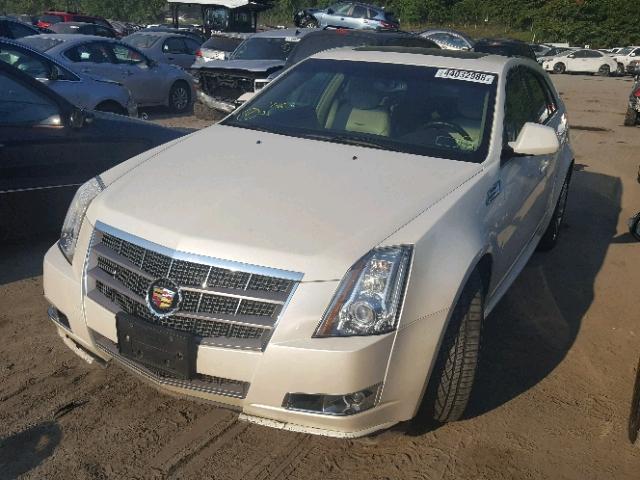 1G6DM8EVXA0120563 - 2010 CADILLAC CTS PERFOR WHITE photo 2