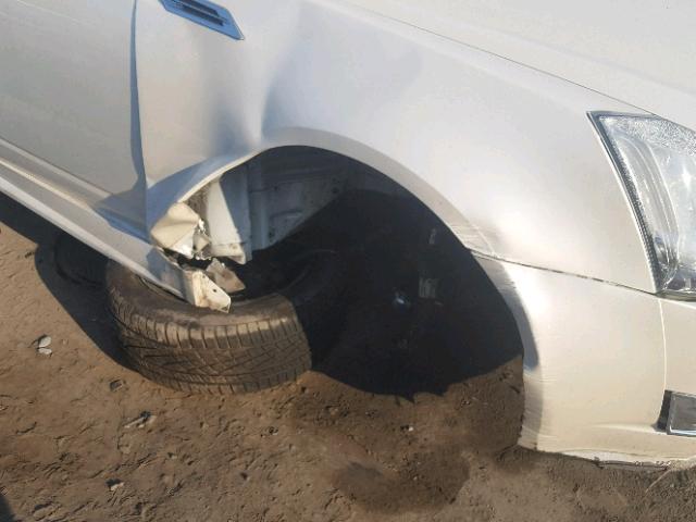 1G6DM8EVXA0120563 - 2010 CADILLAC CTS PERFOR WHITE photo 9