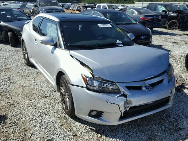 JTKJF5C78B3018863 - 2011 TOYOTA SCION TC SILVER photo 1