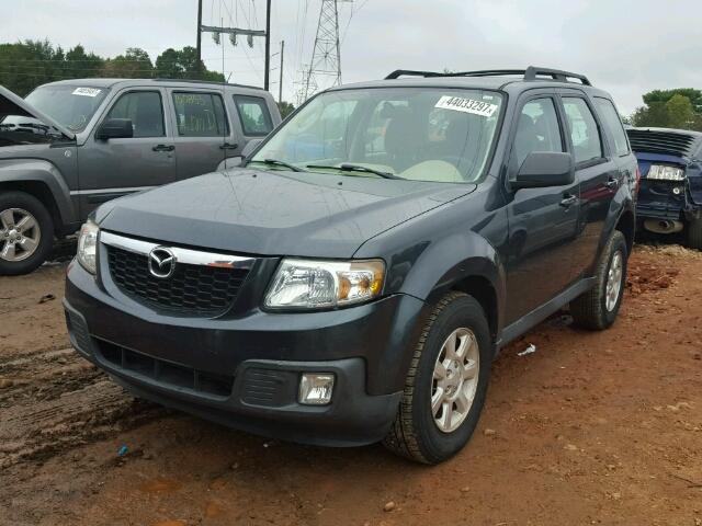 4F2CZ02779KM07960 - 2009 MAZDA TRIBUTE CHARCOAL photo 2