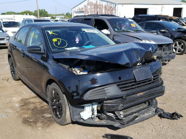 3VW2K7AJXCM319939 - 2012 VOLKSWAGEN JETTA BASE 黑色 照片 1