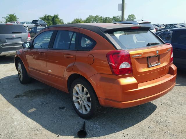 1B3CB5HA6BD268436 - 2011 DODGE CALIBER HE ORANGE photo 3