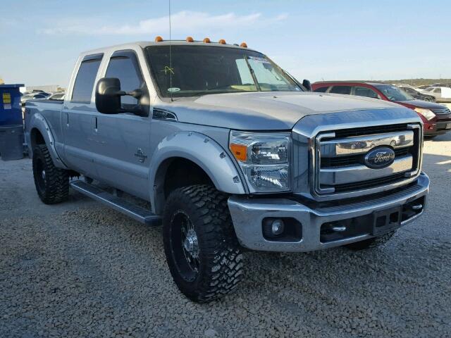 1FT7W2BT1CED07166 - 2012 FORD F250 SUPER SILVER photo 1