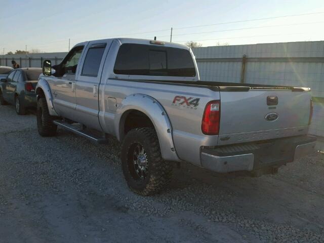 1FT7W2BT1CED07166 - 2012 FORD F250 SUPER SILVER photo 3