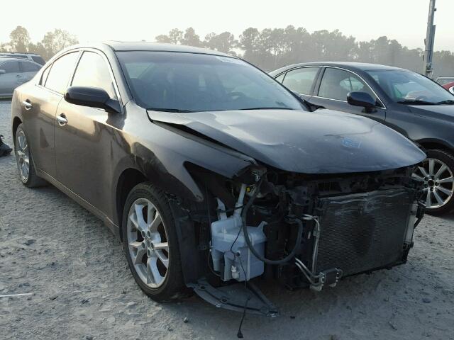 1N4AA5AP5DC808042 - 2013 NISSAN MAXIMA S BLACK photo 1