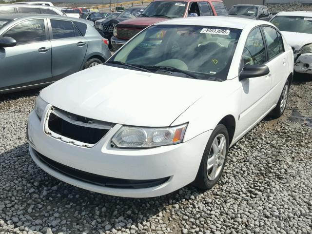 1G8AJ55F87Z209630 - 2007 SATURN ION LEVEL WHITE photo 2
