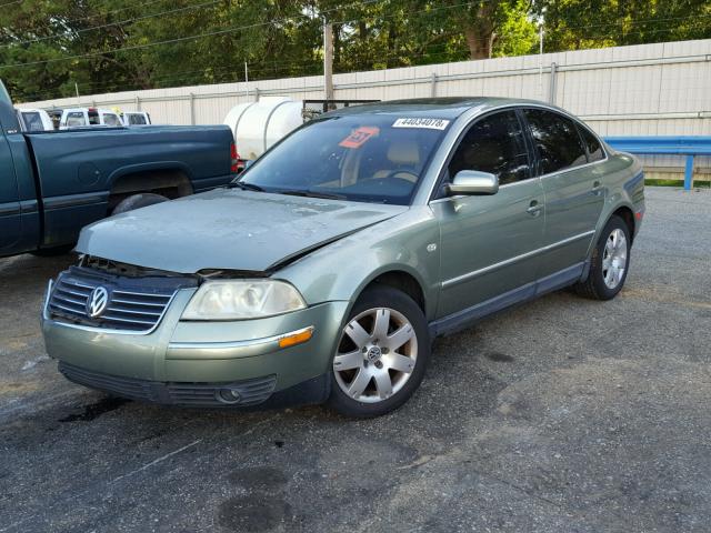 WVWRH63B94P142540 - 2004 VOLKSWAGEN PASSAT GLX 绿色 照片 2