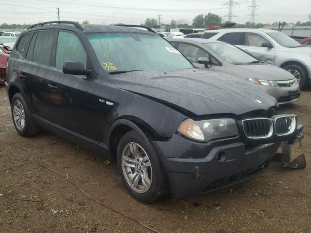 WBXPA93415WD15835 - 2005 BMW X3 3.0I BLACK photo 1