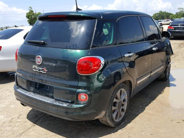 ZFBCFACH3HZ040151 - 2017 FIAT 500L LOUNG GREEN photo 4