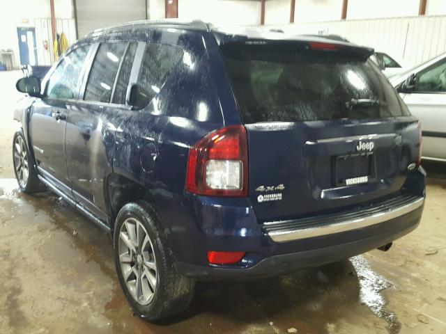 1C4NJDEB5GD773344 - 2016 JEEP COMPASS LA BLUE photo 3